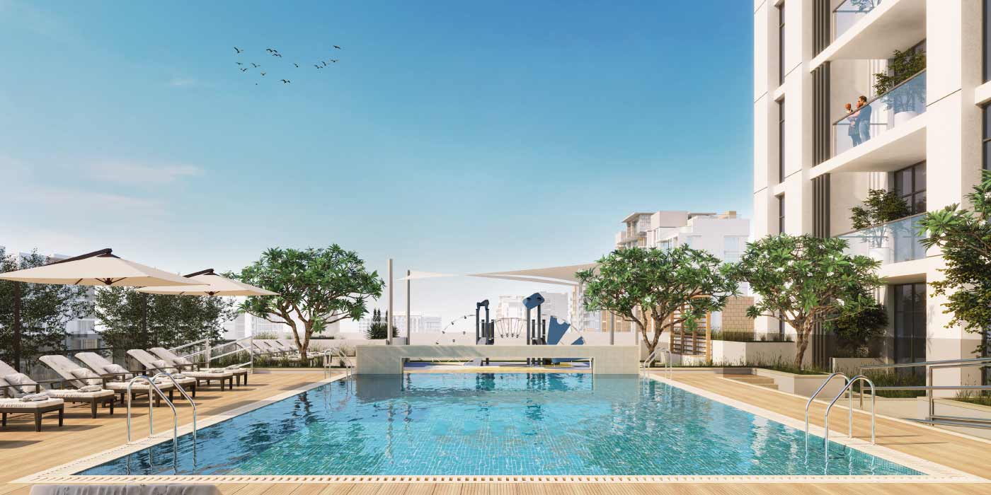 Best Apartments in Dubai Near Metro Station - Swimming Pool