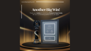 Sobha Award to Footprint Real Estate - Outstanding Performance 2023