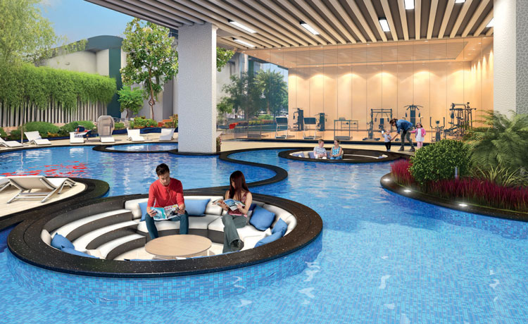 WATER LOUNGE-Sportz by Danube at Sports City